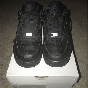 Black Air Force 1s